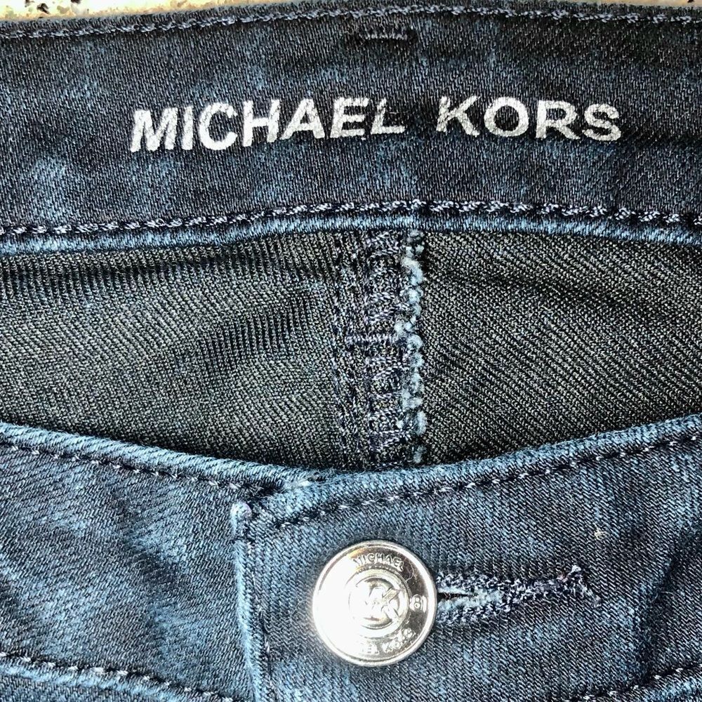 Michael Kors Straight Leg Jeans in Dark Blue Women’s 20W - Picture 6 of 9